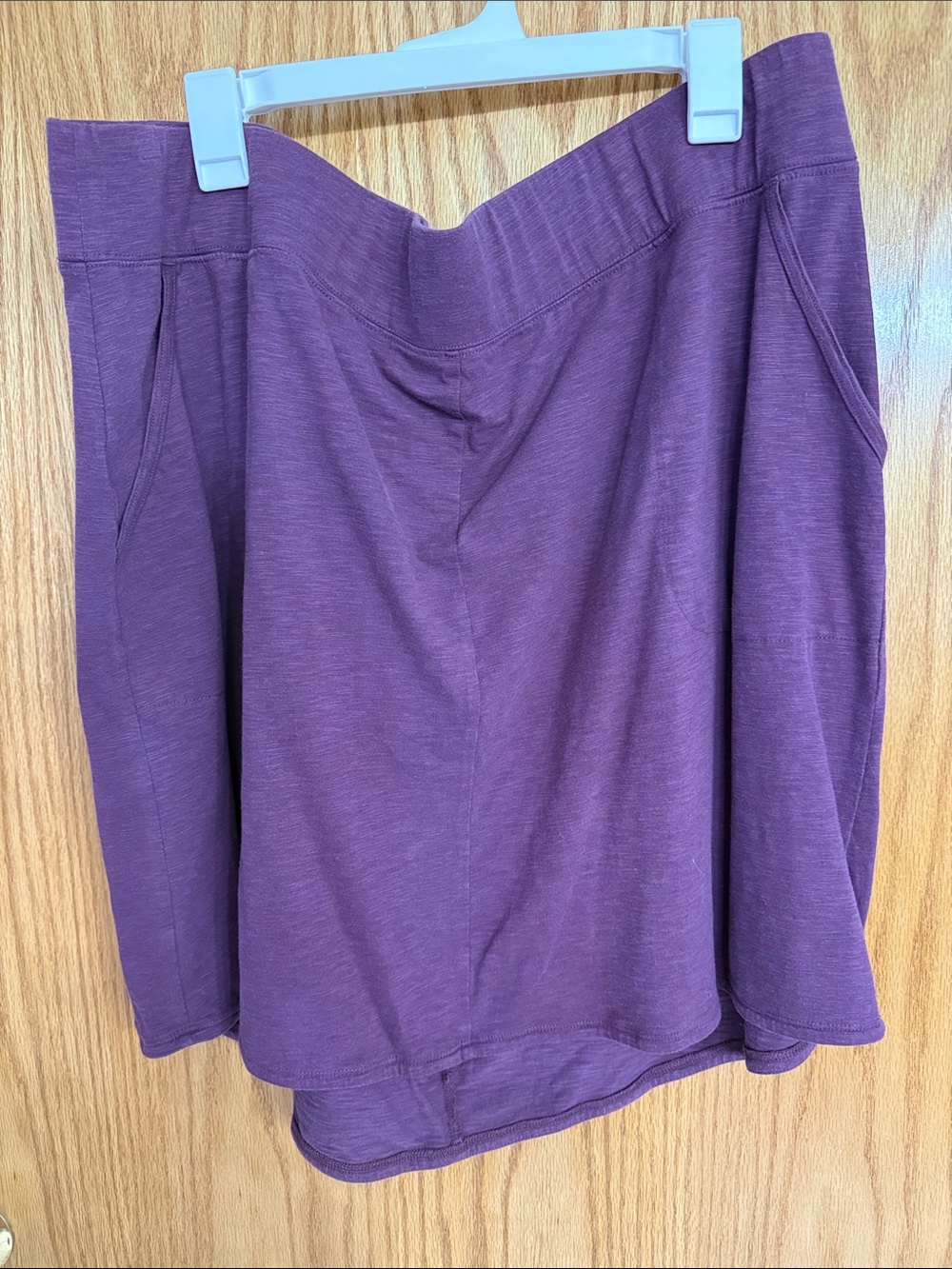 Duluth Trading Co Purple/plum/maroon Active Skirt